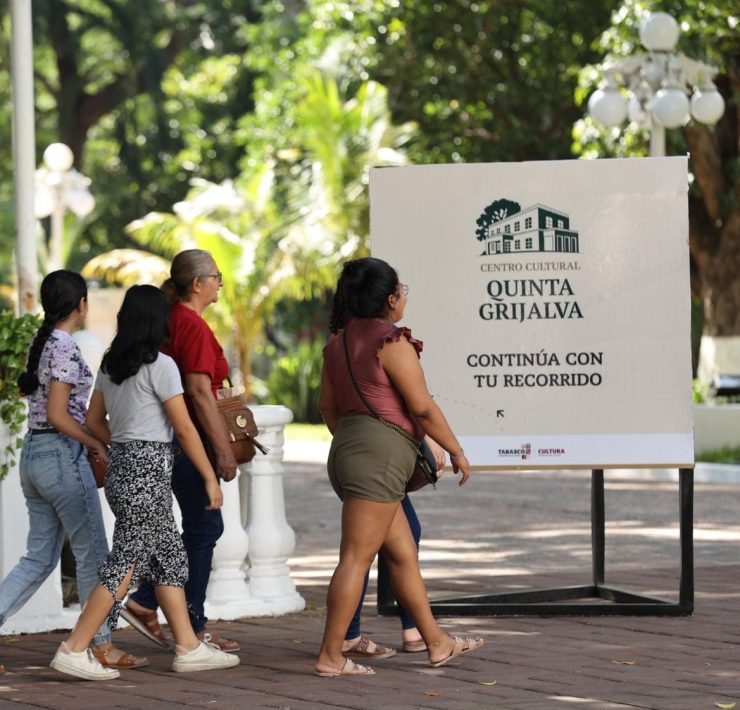 Centro Cultural Quinta Grijalva rompe récord de visitantes en Tabasco