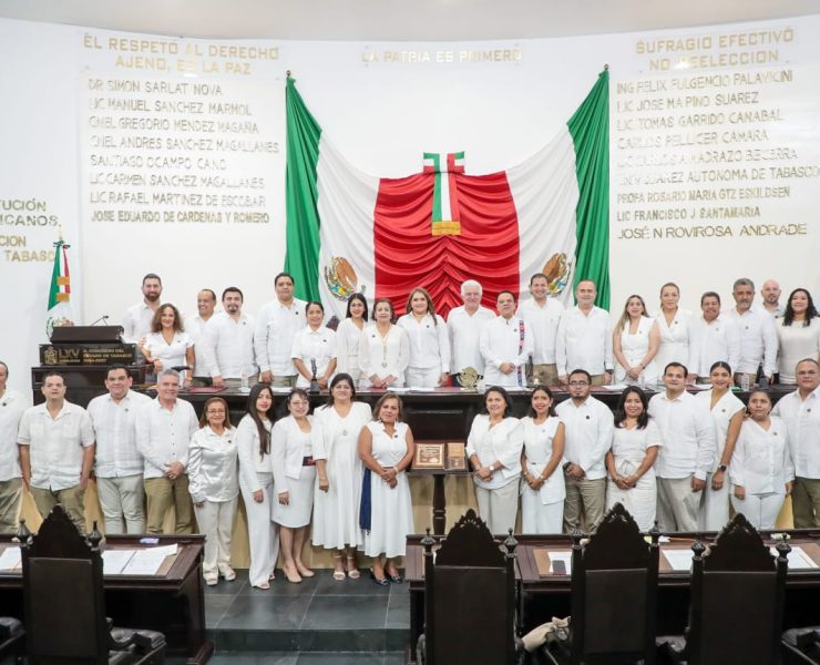 Clausura Congreso Primer Período de Sesiones de la LXV Legislatura de Tabasco