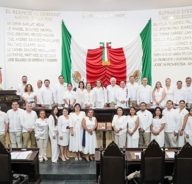 Clausura Congreso Primer Período de Sesiones de la LXV Legislatura de Tabasco