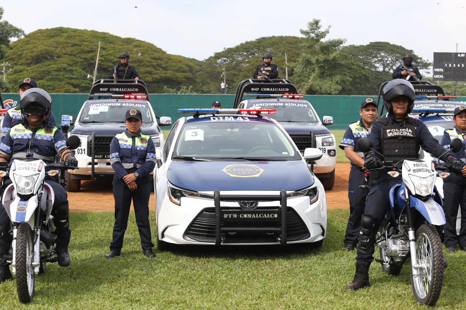 Fortalecen seguridad en Comalcalco