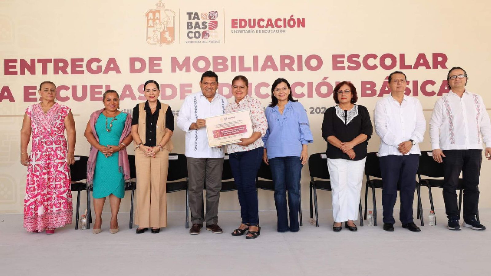 Gobierno del Pueblo se compromete con la educación Transformación en Tabasco