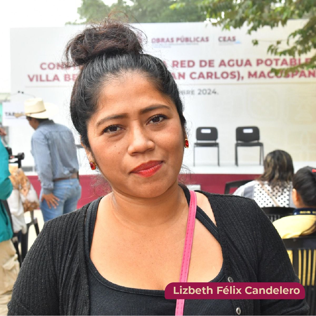 Lizbeth Esther Félix manifestó su agradecimiento