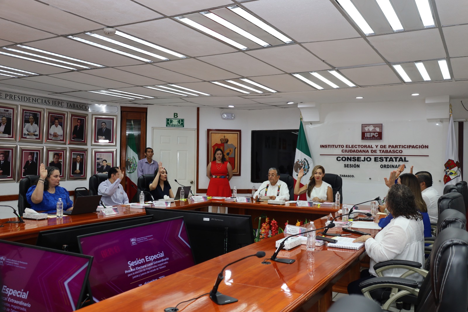 IEPCT da inicio formal al proceso electoral del Poder Judicial local