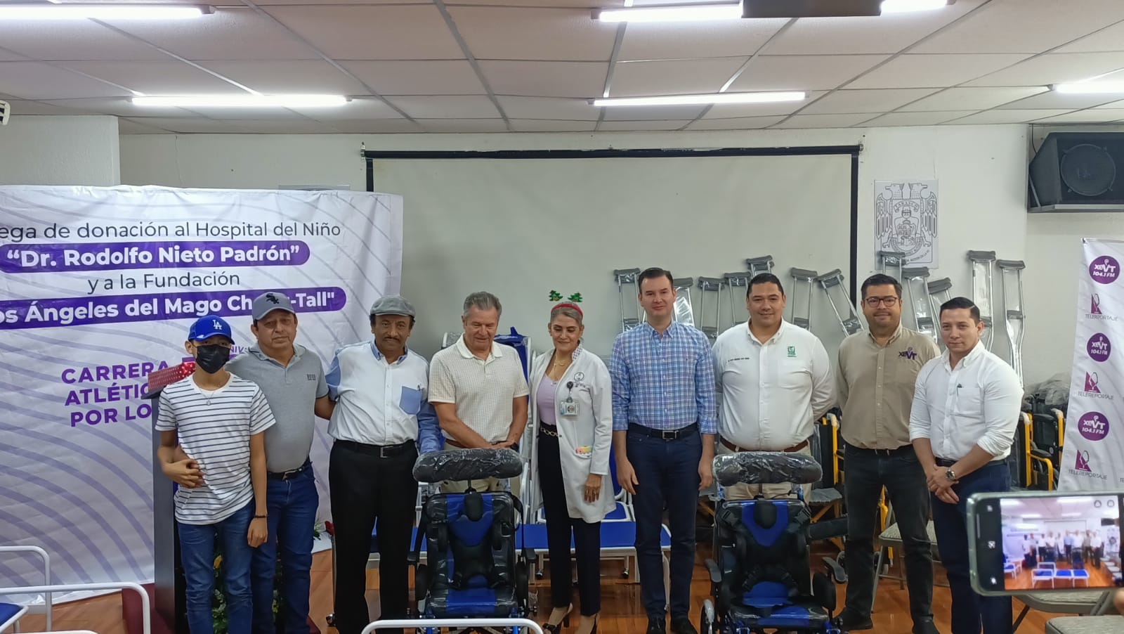 Exitosa entrega de insumos a pacientes del Hospital del Niño