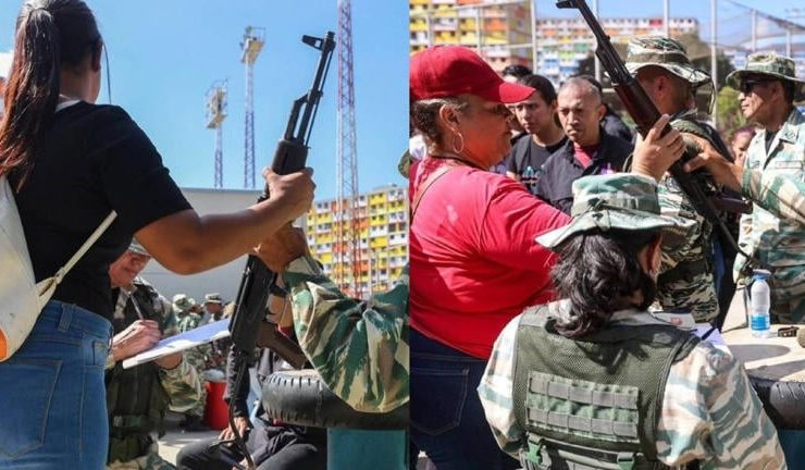 ¡Maduro armó a civiles con armas rusas! Indignación internacional