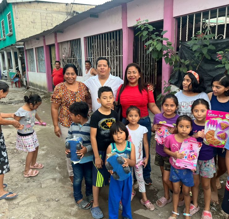 Lleva “Actúa” Reyes Magos a niños y niñas de Centro