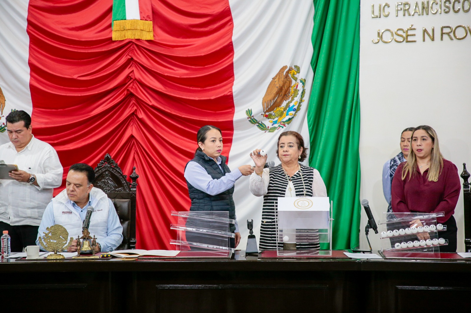 Congreso de Tabasco avaló sorteo