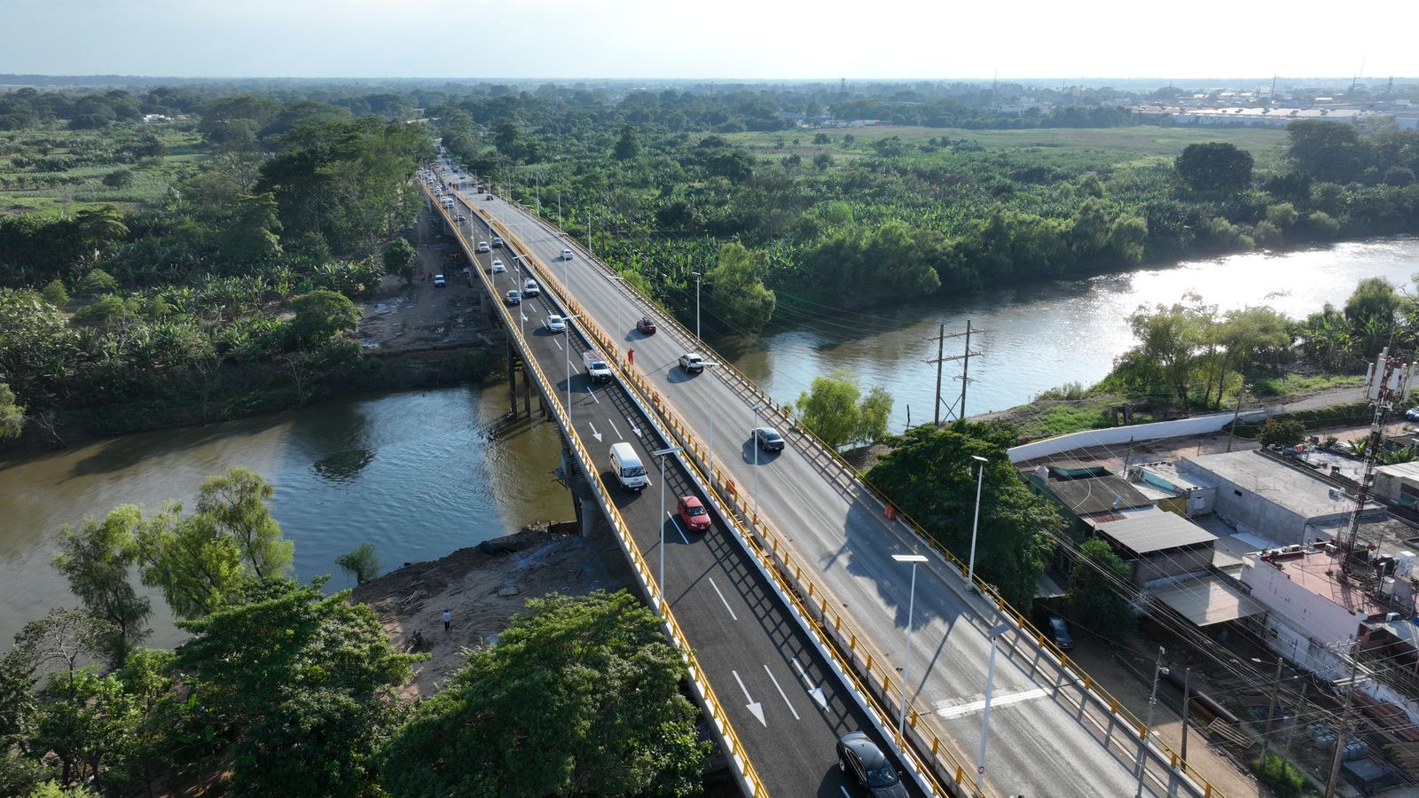 Detalles técnicos del puente vehicular complementario Grijalva II