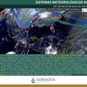 Frente frío No. 21 trae temperaturas extremas y lluvias dispersas a México