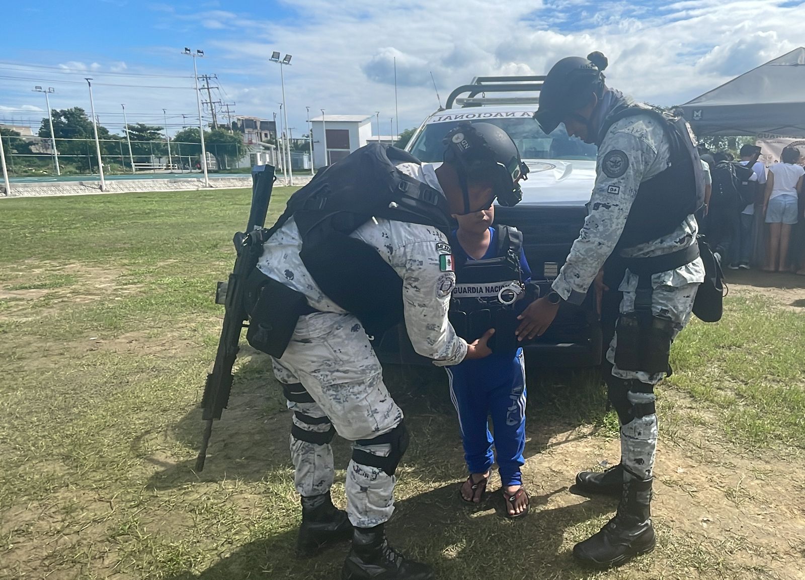 Guardia Nacional lleva a cabo jornadas de proximidad y labor social en Tabasco