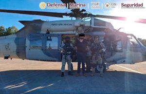 Momento clave del operativo en Quilá, Sinaloa, donde las fuerzas de seguridad detuvieron a un importante operador financiero del crimen organizado.