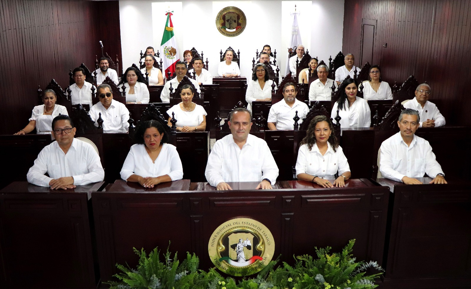 Integran salas del Tribunal Superior de Justicia de Tabasco