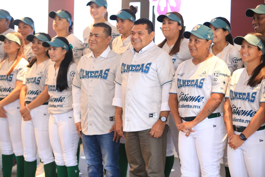 Presentación del equipo Olmecas de Tabasco