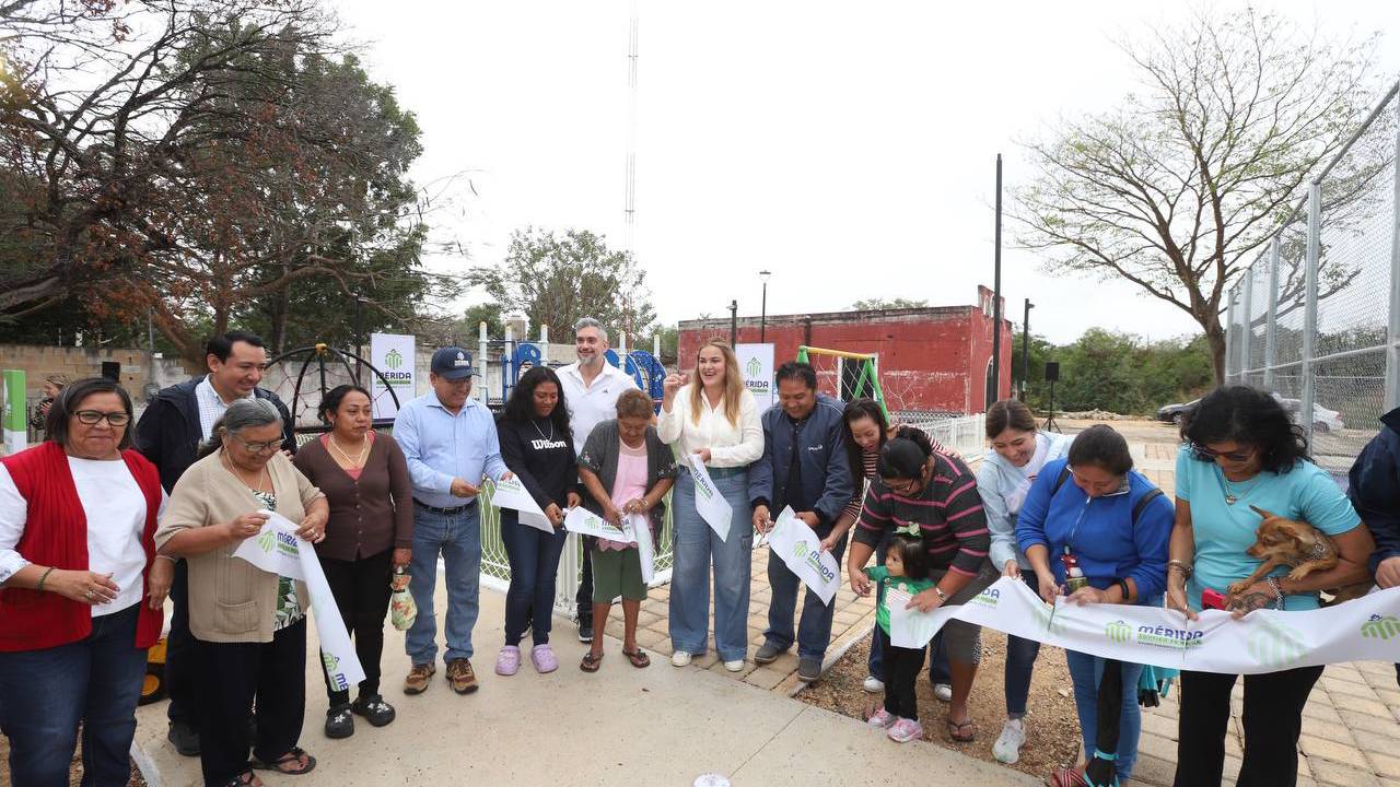 Nuevo parque en Mérida: Cecilia Patrón transforma San Antonio Hool