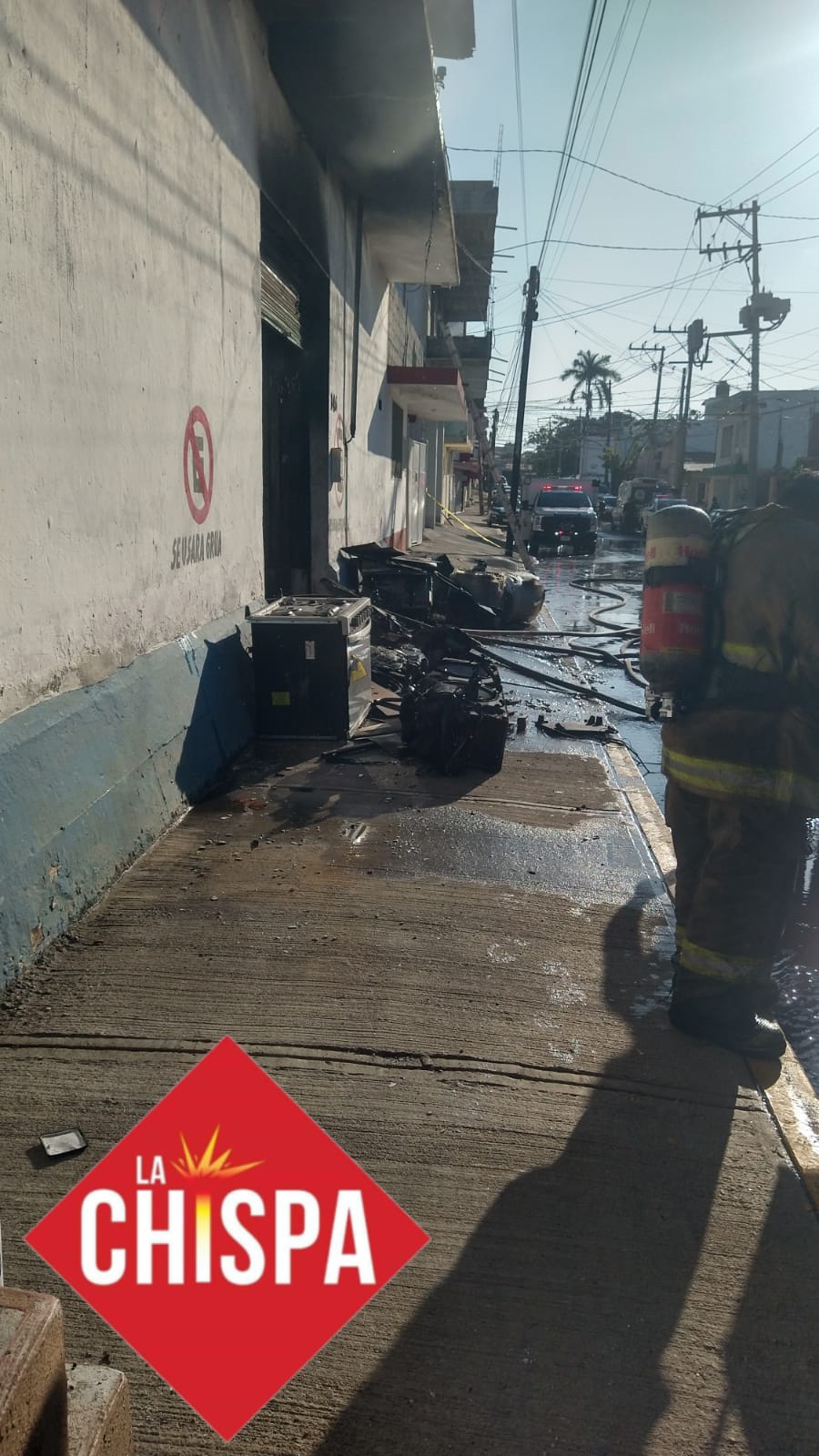 Se incendia bodega en colonia Reforma