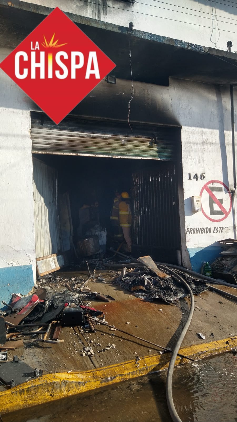 Se incendia bodega en colonia Reforma