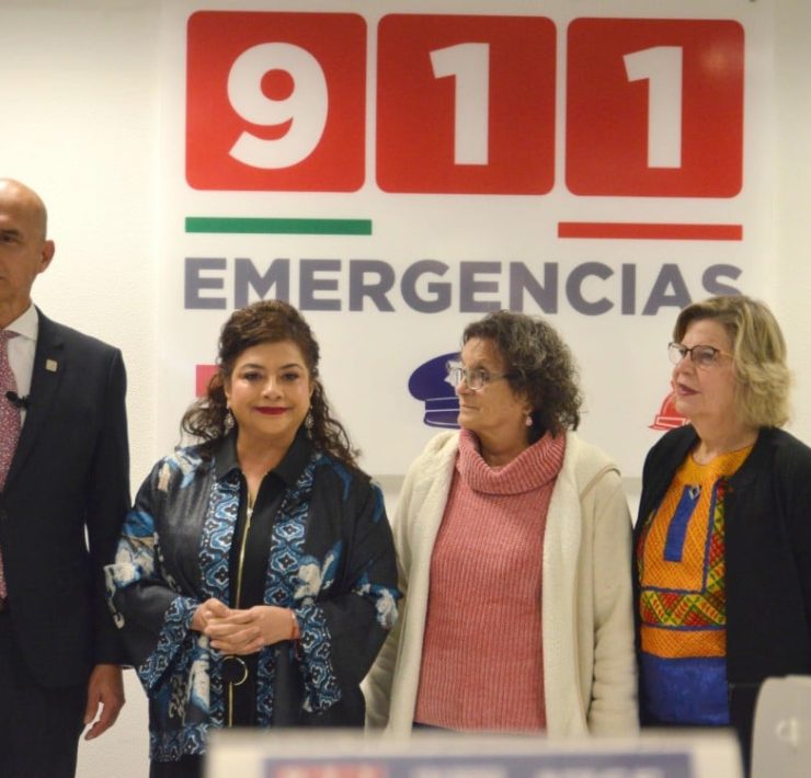 Clara Brugada refuerza el compromiso con el 9-1-1: Una década de salvar vidas y garantizar seguridad en la CDMX