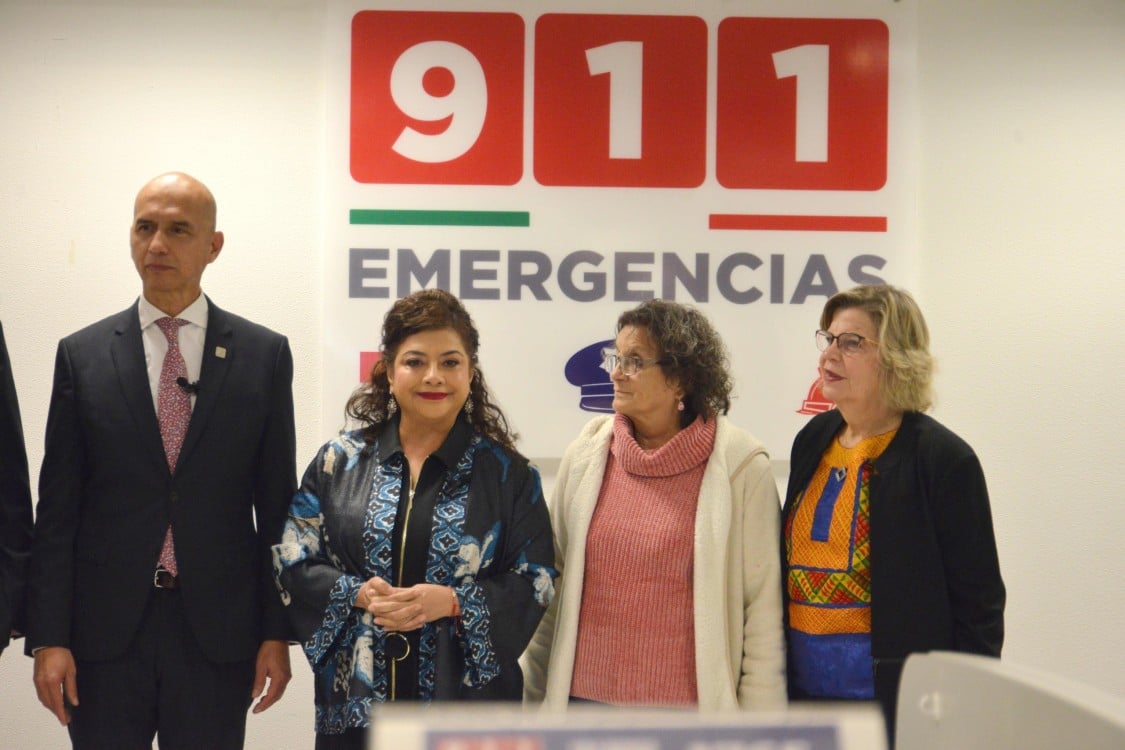 Clara Brugada refuerza el compromiso con el 9-1-1: Una década de salvar vidas y garantizar seguridad en la CDMX