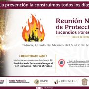 Estrategias reforzadas contra incendios forestales: Protección Civil convoca reunión nacional para la temporada 2025