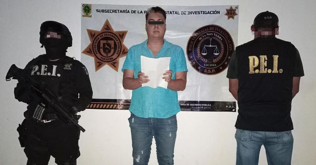 Detenido en Yucatán por delitos sexuales en Nuevo León contra un menor