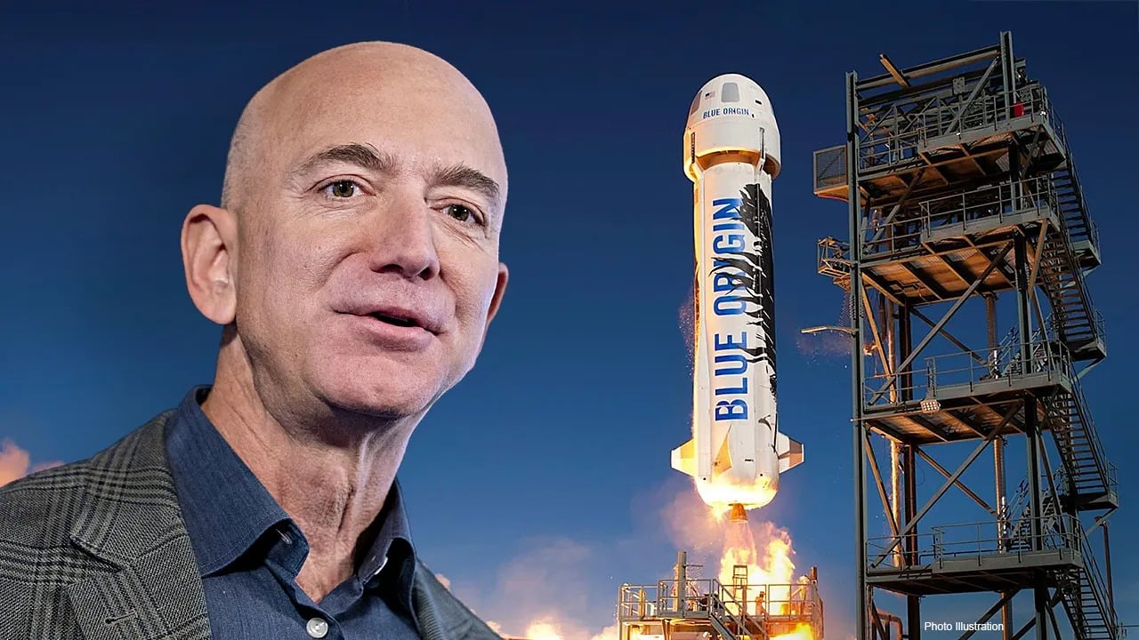 Jeff Bezos quiere competir con Musk con un cohete espacial