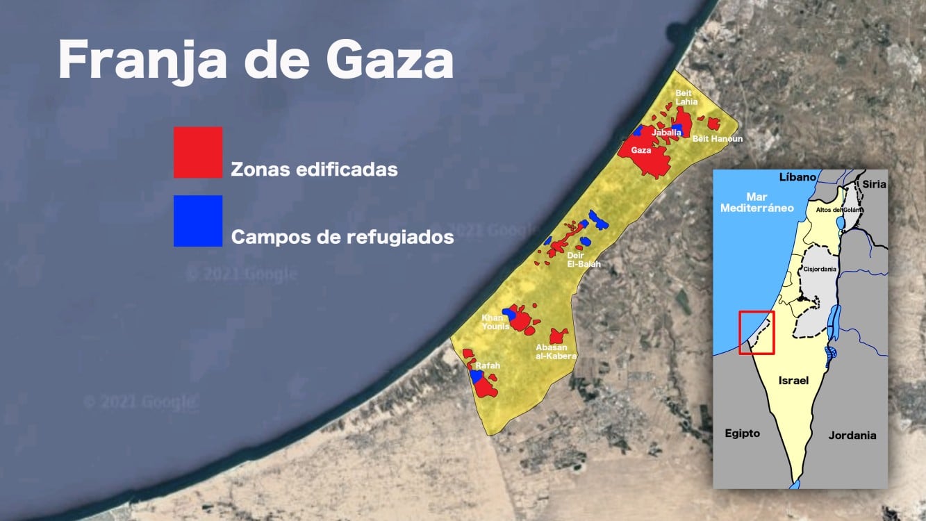 El impacto en la población de Gaza