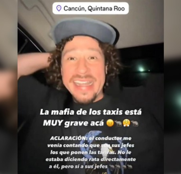 Luisito Comunica denuncia cobro excesivo de taxi en Cancún