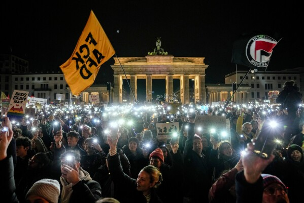 protestas en Alemania contra la ultraderecha