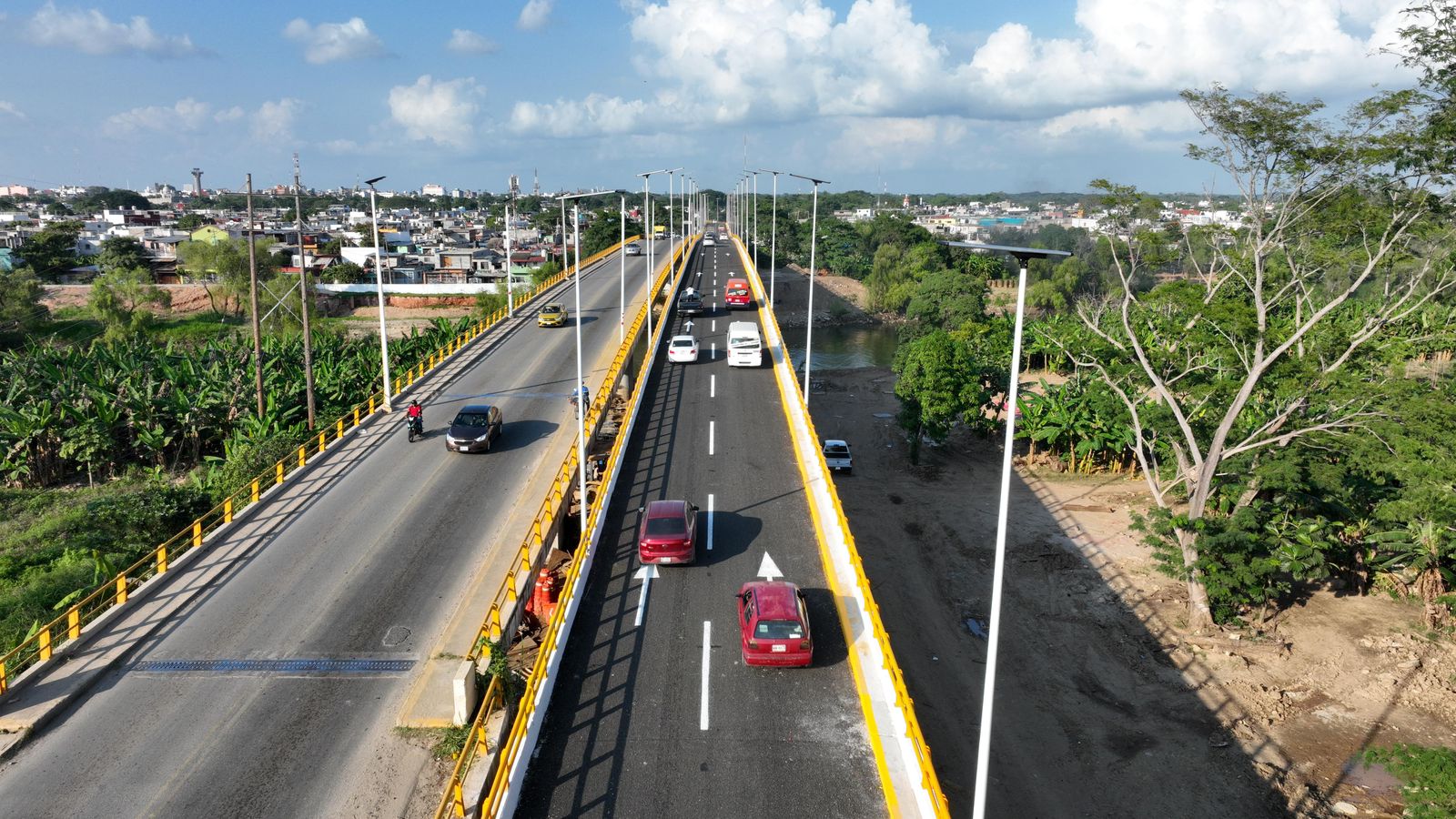 ¡Abren circulación en el puente Grijalva II!