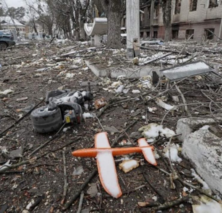 Ucrania bombardea una ciudad Rusa con una gran población