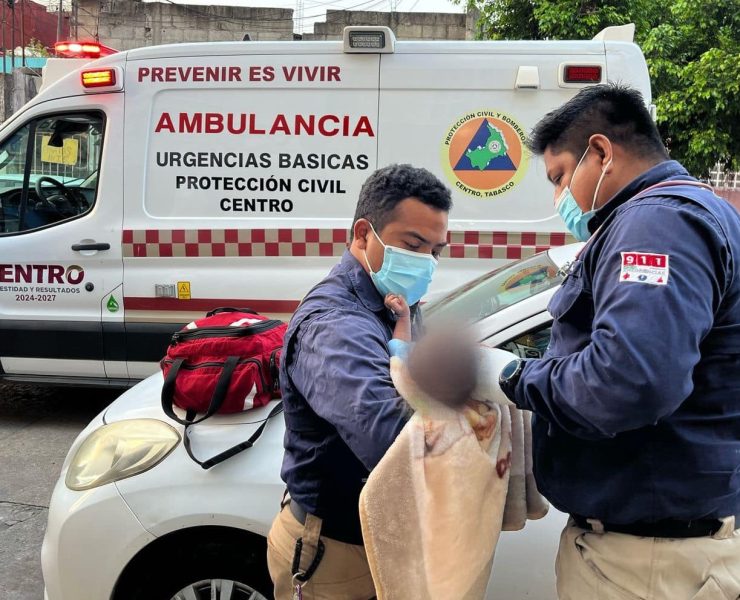 Abandonan a un bebé en Villahermosa