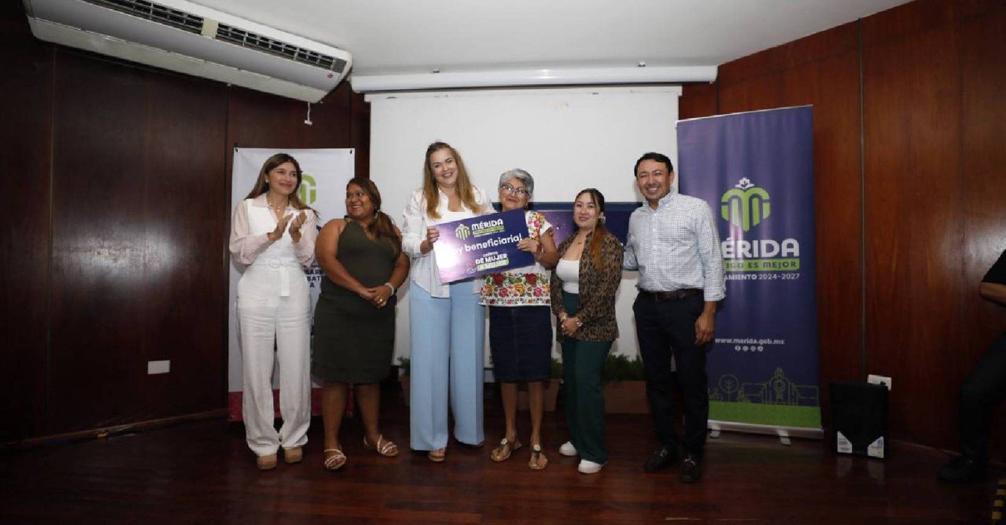 Apoyos a las mujeres meridanas que transforman vidas