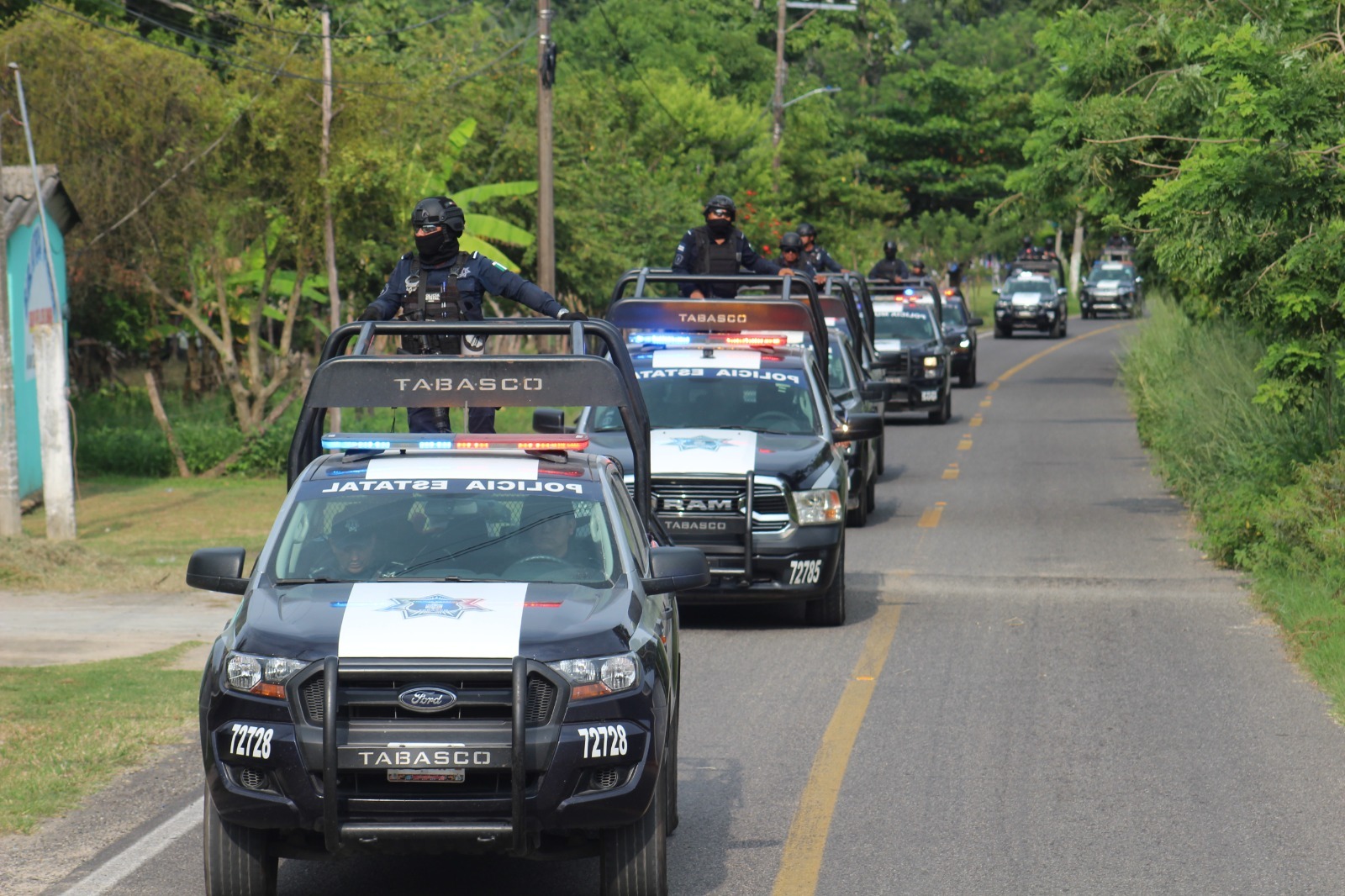 Aseguran Armas, Drogas y Vehículos en Operativo de Seguridad