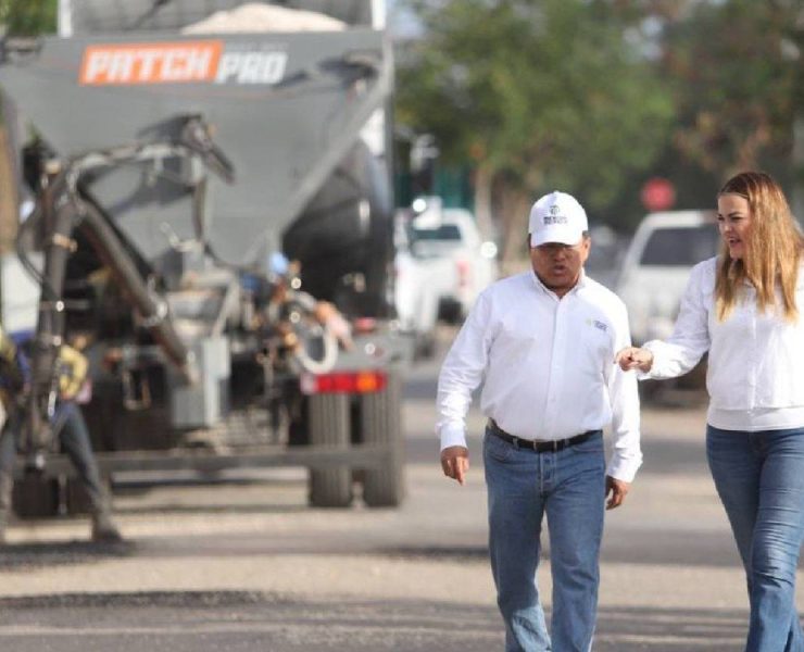 Avanza repavimentación en calles de Mérida a paso firme