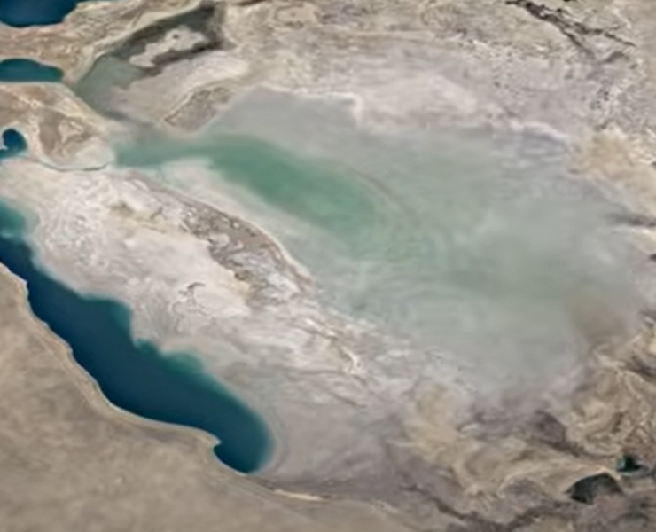 Se secó el cuarto lago más grande del mundo dejando un desierto