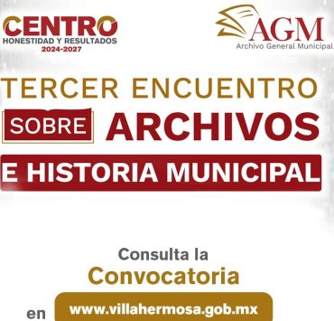 Centro convoca al Tercer Encuentro sobre Archivos e Historia Municipal