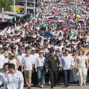 Conmemoran en Tenosique la histórica Marcha de la Lealtad