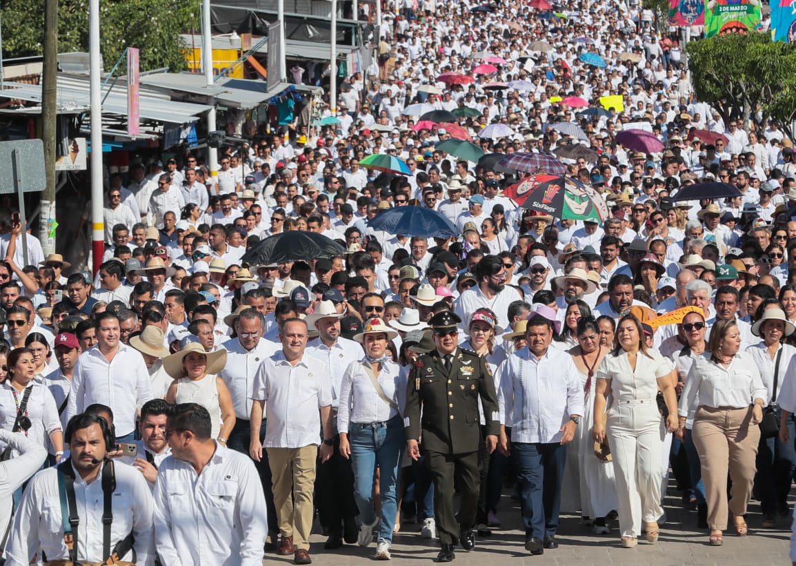 Conmemoran en Tenosique la histórica Marcha de la Lealtad