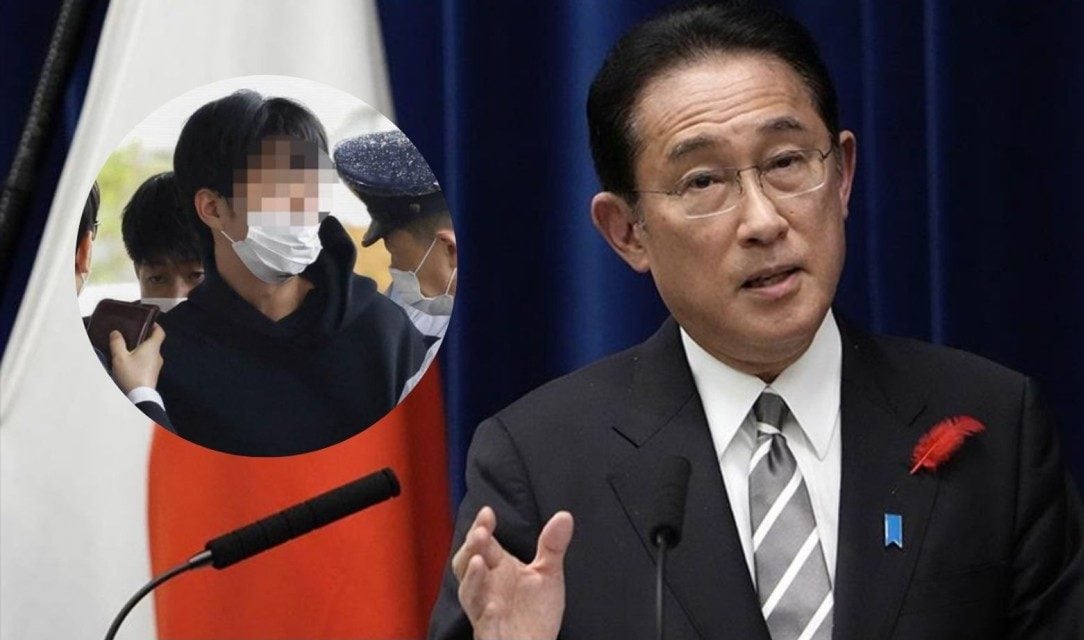 Sentencia del atacante del ex primer ministro de Japón