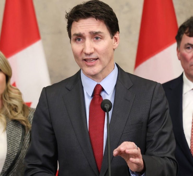 Justin Trudeau insta a los canadienses a boicotear productos de EE.UU.