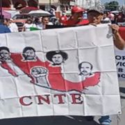 Maestros de Tabasco protestan