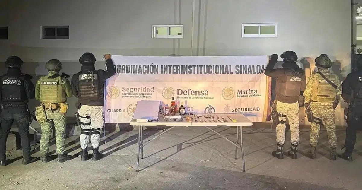 Operativo en penal de Aguaruto en Culiacán