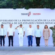 Tabasco conmemora el 108 aniversario de la promulgación