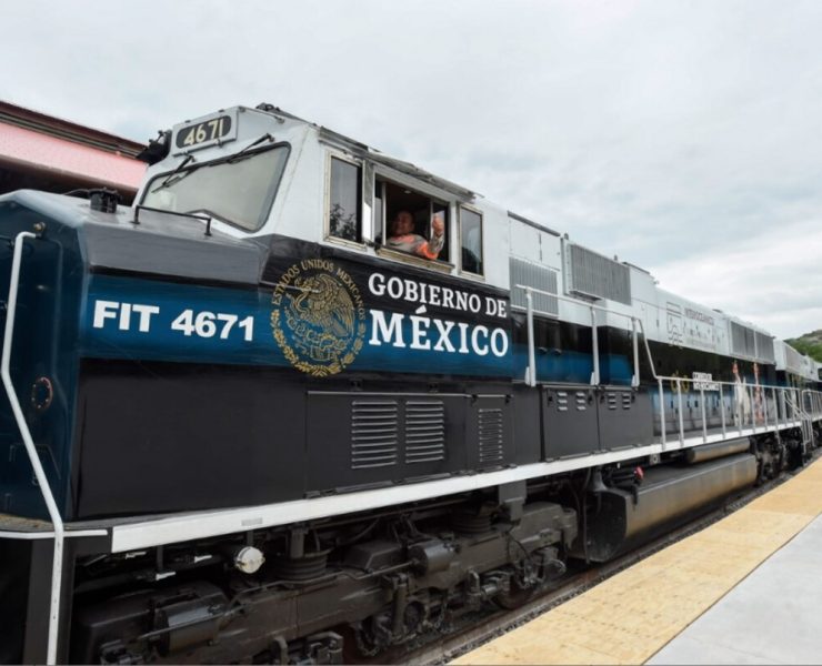 Obra del Tren Estación Chontalpa-Dos Bocas