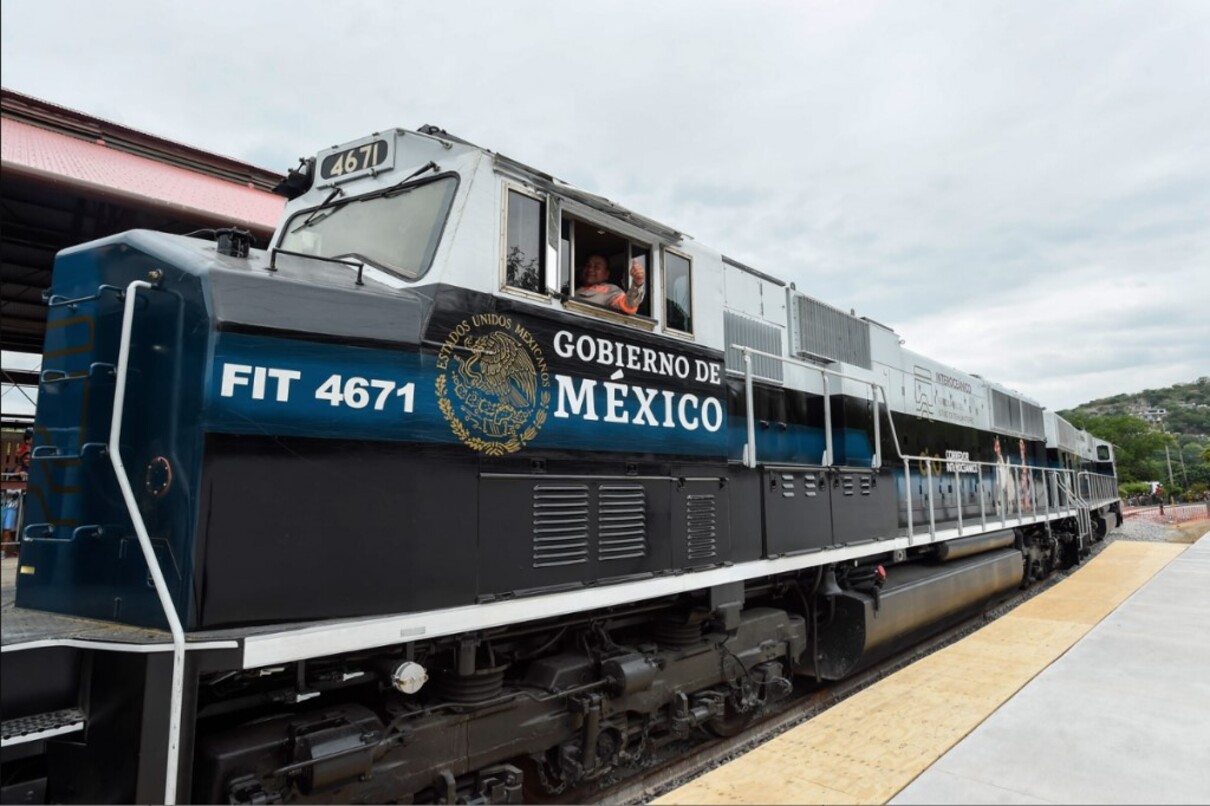 Obra del Tren Estación Chontalpa-Dos Bocas