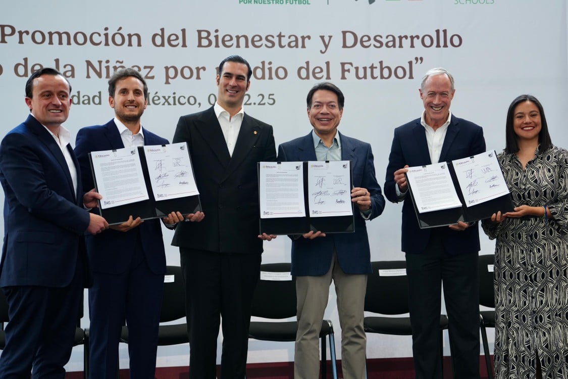 SEP y FMF impulsan el futbol en escuelas: arrancará el Torneo Nacional Escolar