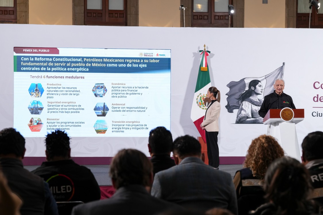 Pemex se fortalece: Gobierno federal presenta el Plan Nacional de Hidrocarburos 2025-2030