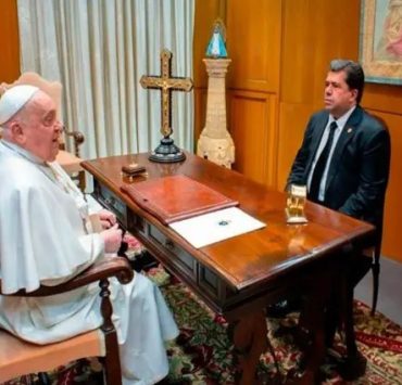 Diputado Pedro Haces se reúne con Papa Francisco en defensa de hermanos migrantes en EU