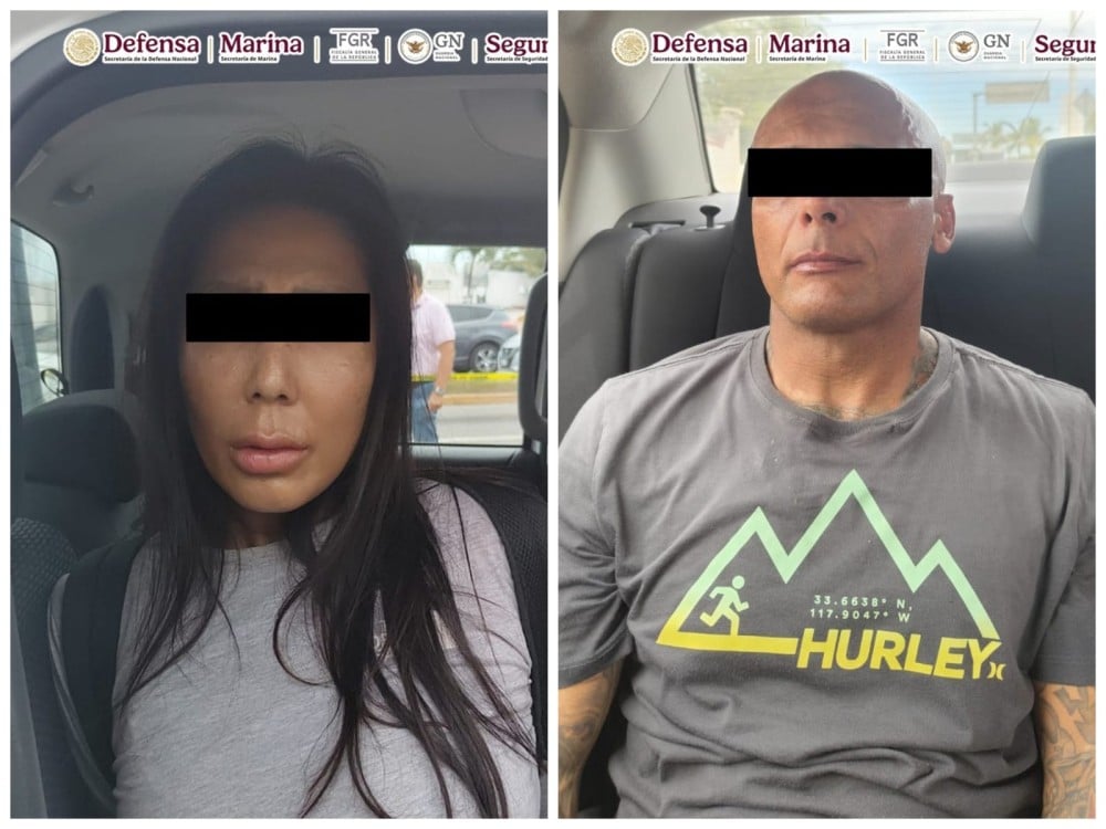 Capturan en Jalisco a dos presuntos traficantes de fentanilo buscados por EUA