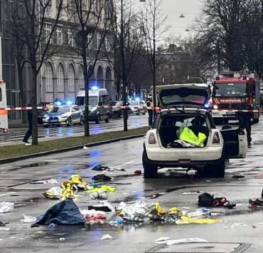 Atropellamiento masivo en Alemania